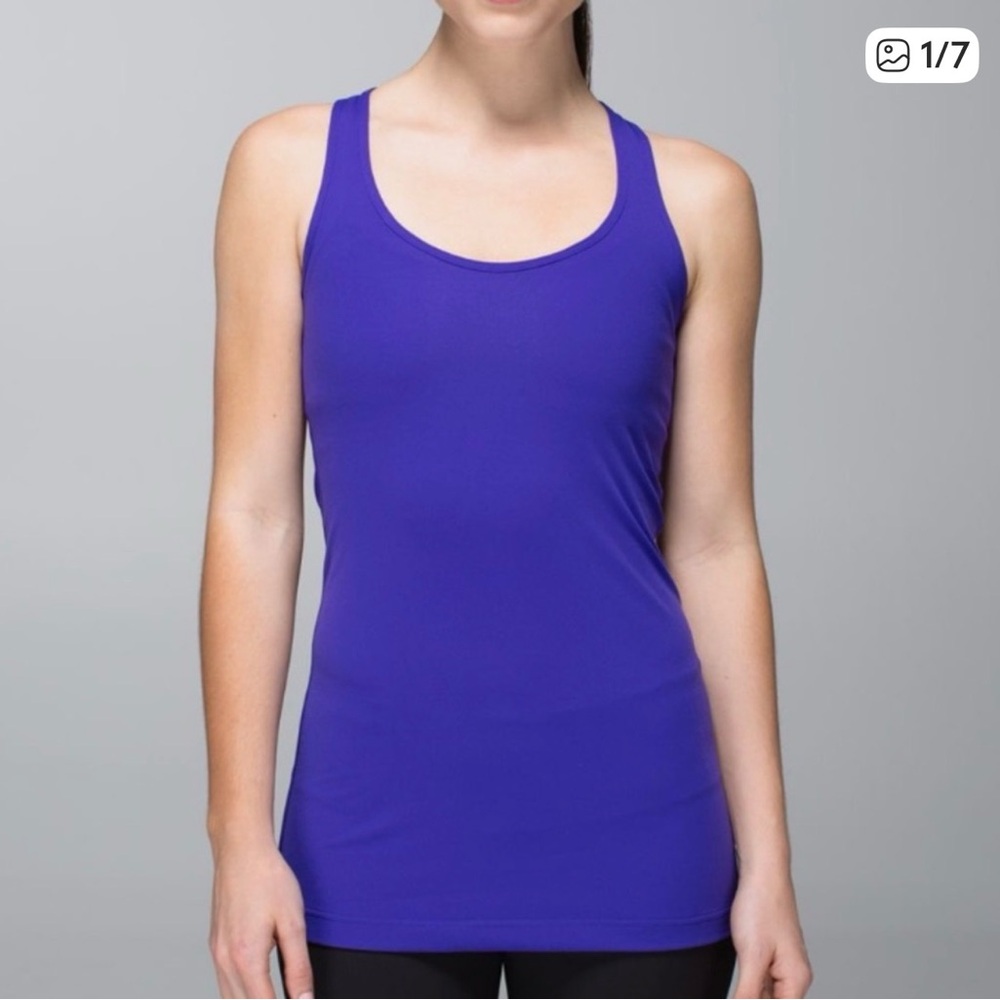 Lululemon Cool Racerback Bruised Berry